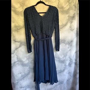 Vintage Victoria Royal LTD Beaded Dress